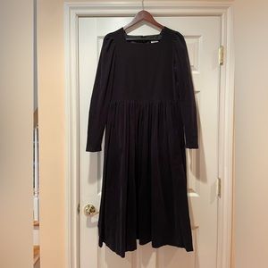 Vintage Laura Ashley corduroy like dress